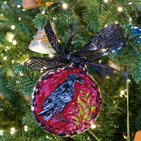 Dark Christmas Raven