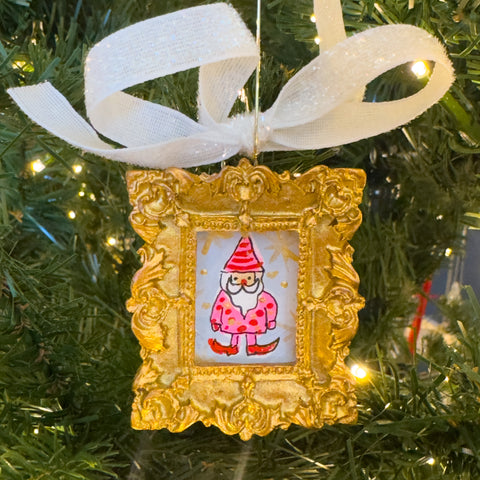 Sugarplum Christmas Ornament ~ Glitter the Elf