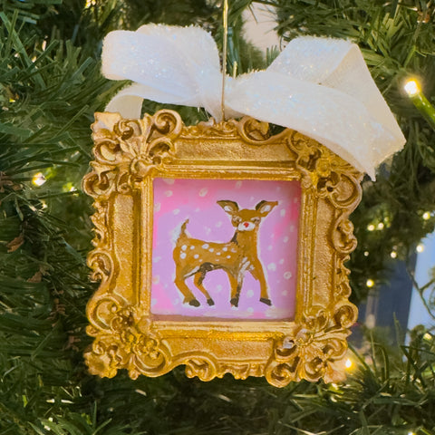 Sugarplum Christmas Ornament ~ Little Deer
