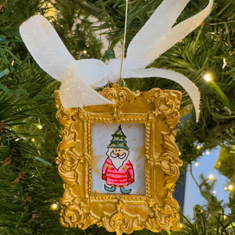 Sugarplum Christmas Ornament ~ Sparkle the Elf