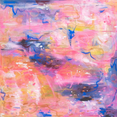 "Eos~ Goddess of the Dawn" Original Acrylic Painting 20x20"