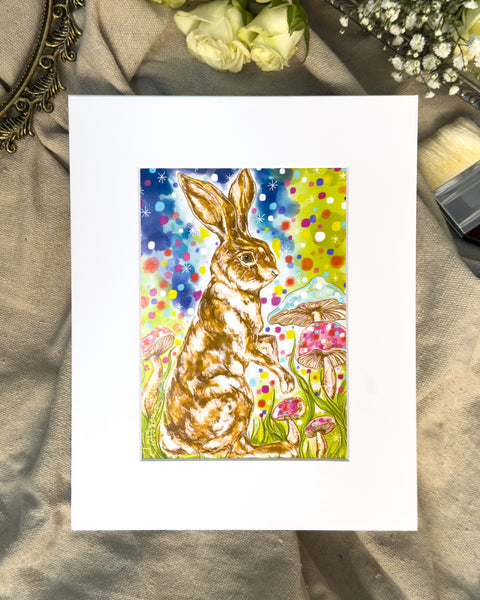 "Fairytale Bunny" Fine Art Print