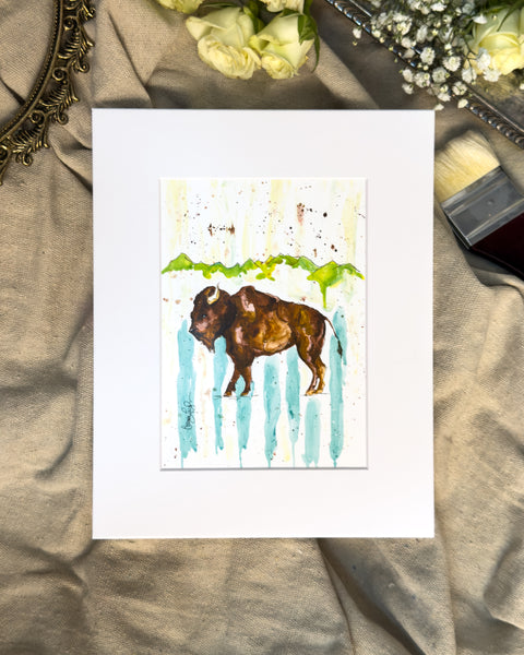 "Colorado Buffalo" Fine Art Print