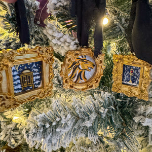 Sugarplum Christmas Ornament ~ Christmas in Narnia (Set of 3)